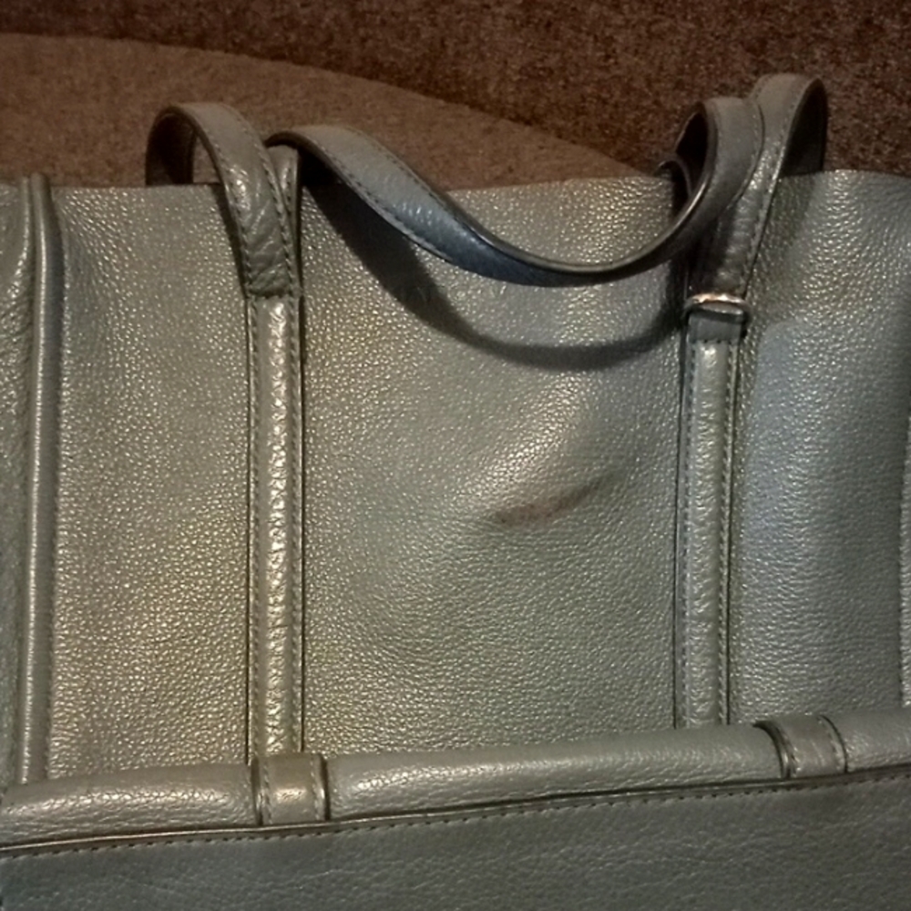 Marc By Marc Jacobs Gray Tote with Smooth Leather Finish